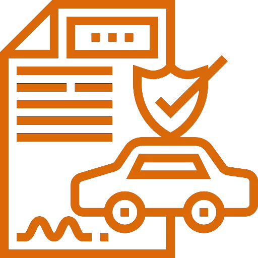 Icono de contrato de transporte