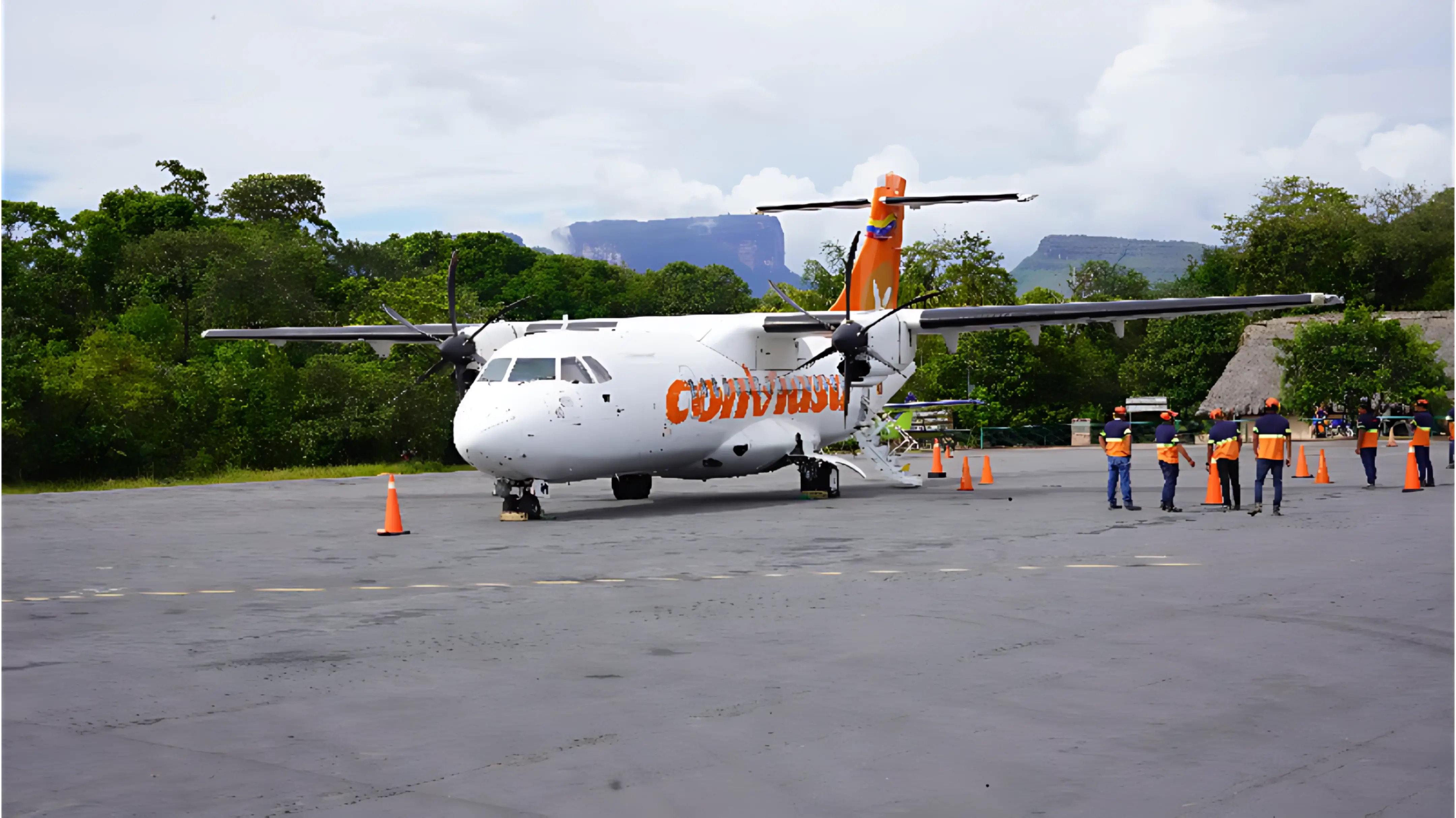 Con dos frecuencias semanales Conviasa conecta al sureste venezolano con El Caribe
