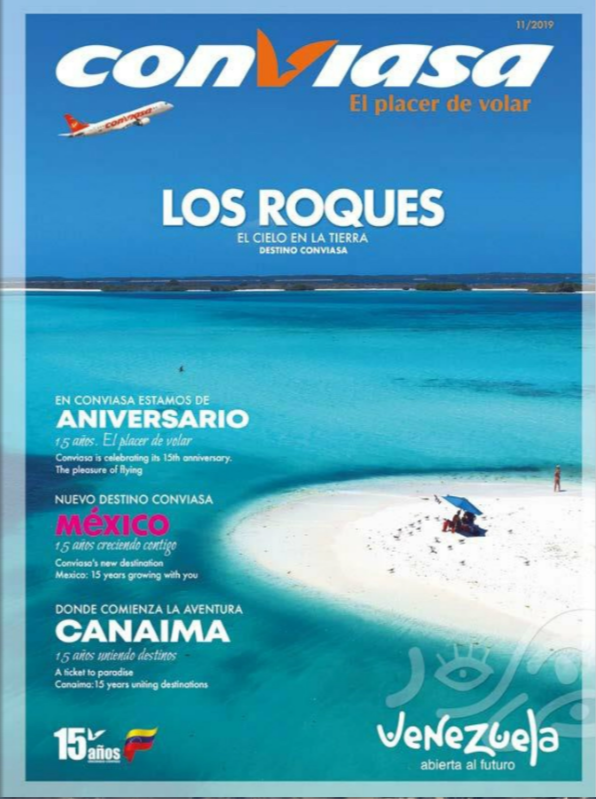 Conviasa Destinations and Anniversaries