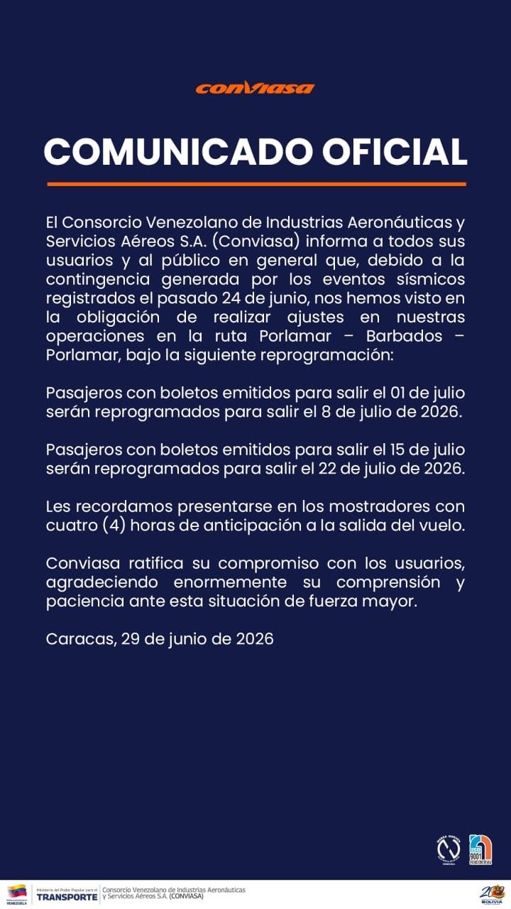 Comunicado