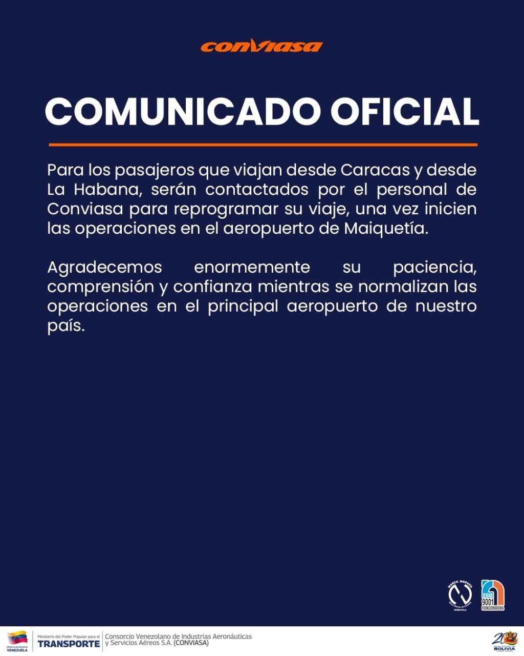 Comunicado