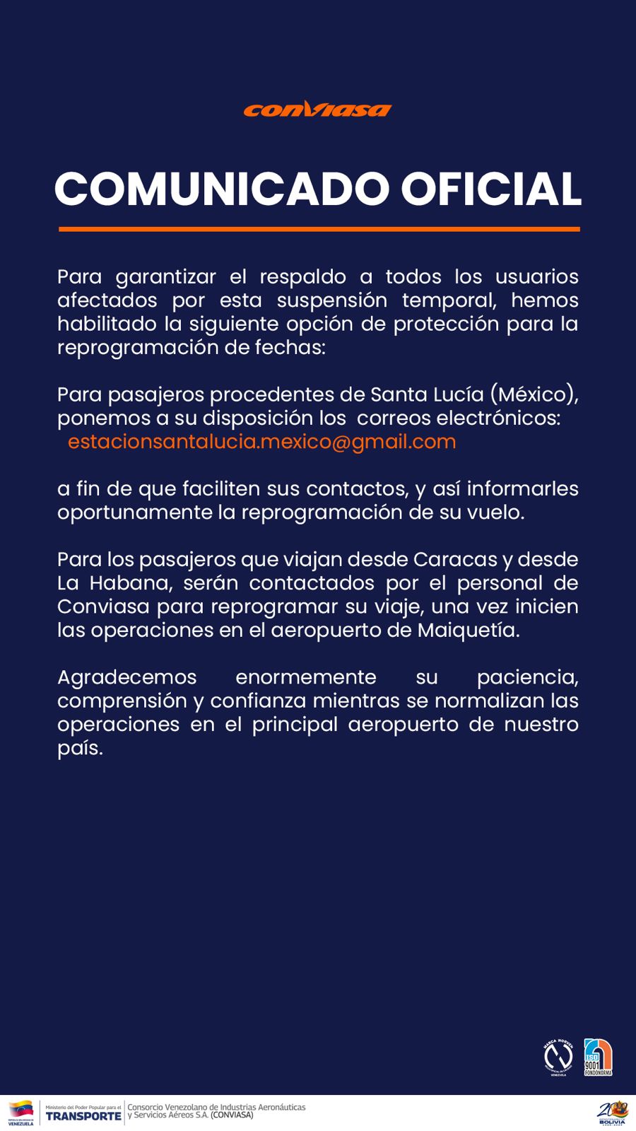 Comunicado